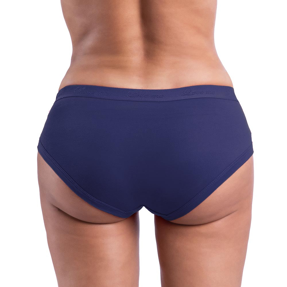 Half Bikini Slip | Panty (Pack of 3) - Blue