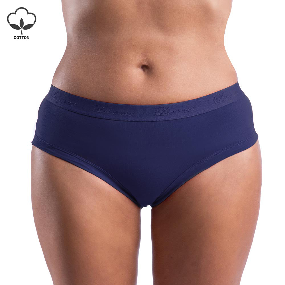 Half Bikini Slip | Panty (Pack of 3) - Blue